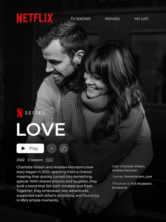 La Tua Locandina Stile Netflix - Unica e Personalizzata